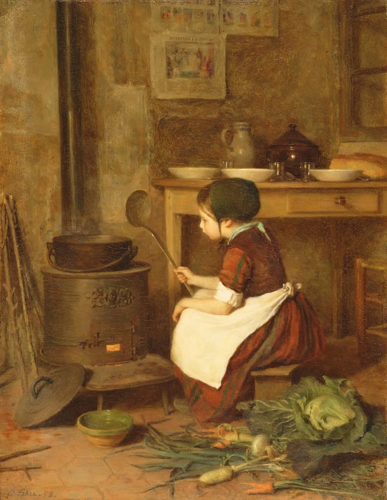 La piccola cuoca, 1858 - Brooklyn Museum of Art, New York